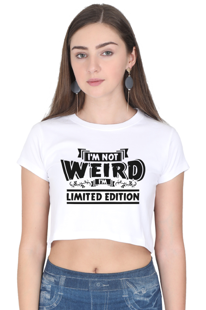 I Am Limited Edition Crop Top