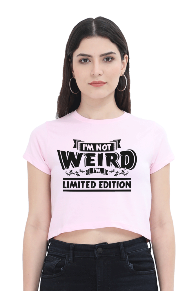 I Am Limited Edition Crop Top