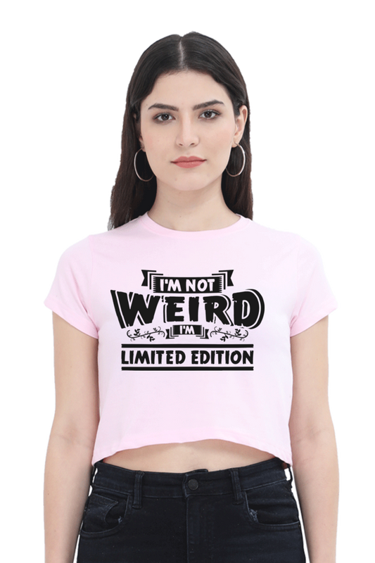 I Am Limited Edition Crop Top