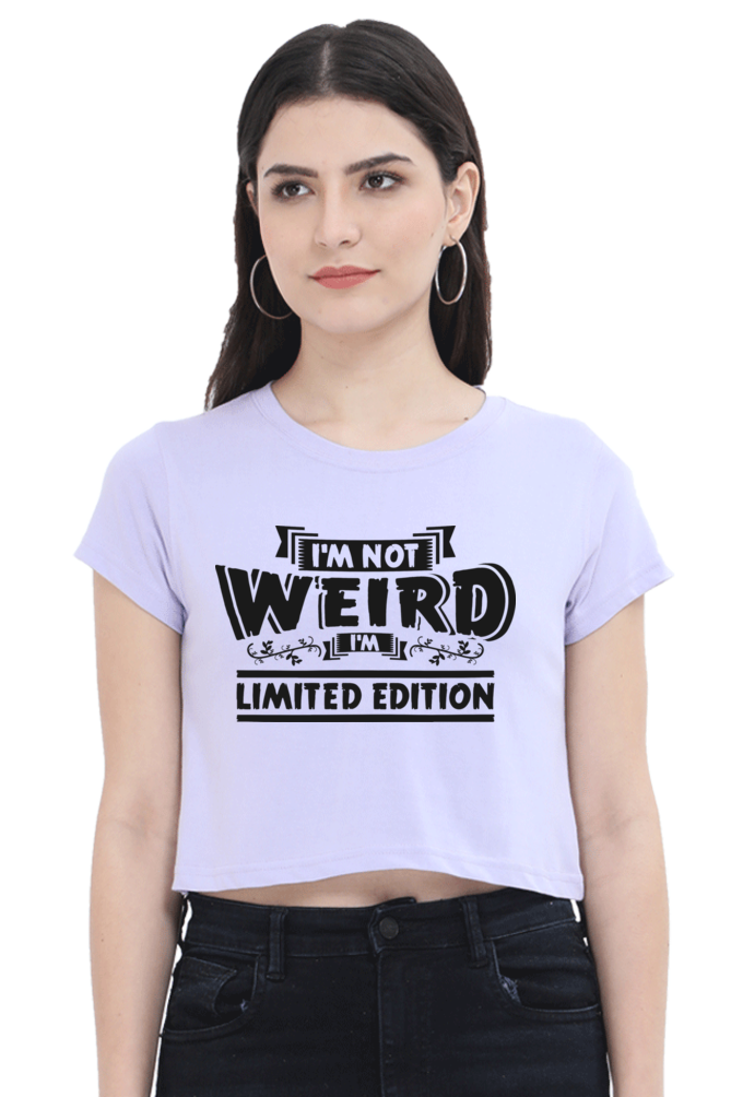 I Am Limited Edition Crop Top