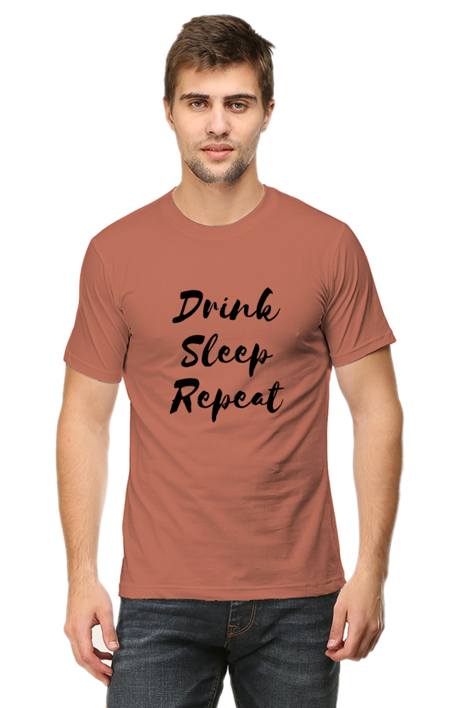 Drink Sleep Repeat Tee Shirt For Men